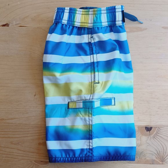 NEW! Ripzone Sz 4. Youth Swim Trunks Blue/Yellow Combo 3762 - Picture 5 of 11
